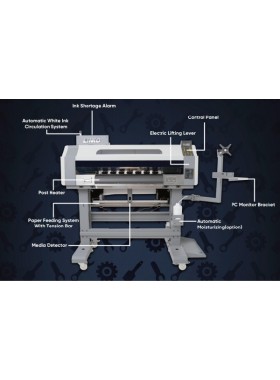 A1 DTF WHITE INK PRINTER A-602