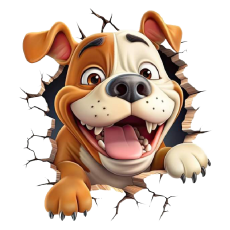 PERGIER 무료 아트웍 강아지