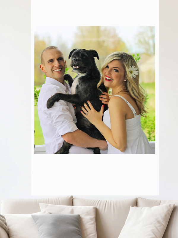 대형 족자 제작 서비스 - 가족행사